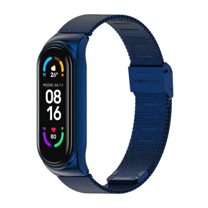 Xiaomi Mi Band Milanesa Metal Bracelet, Mi Band 3, 4, 5, 6, 7, 8, 9 8 Main Sales Bracelet Mi Band 7 - №3