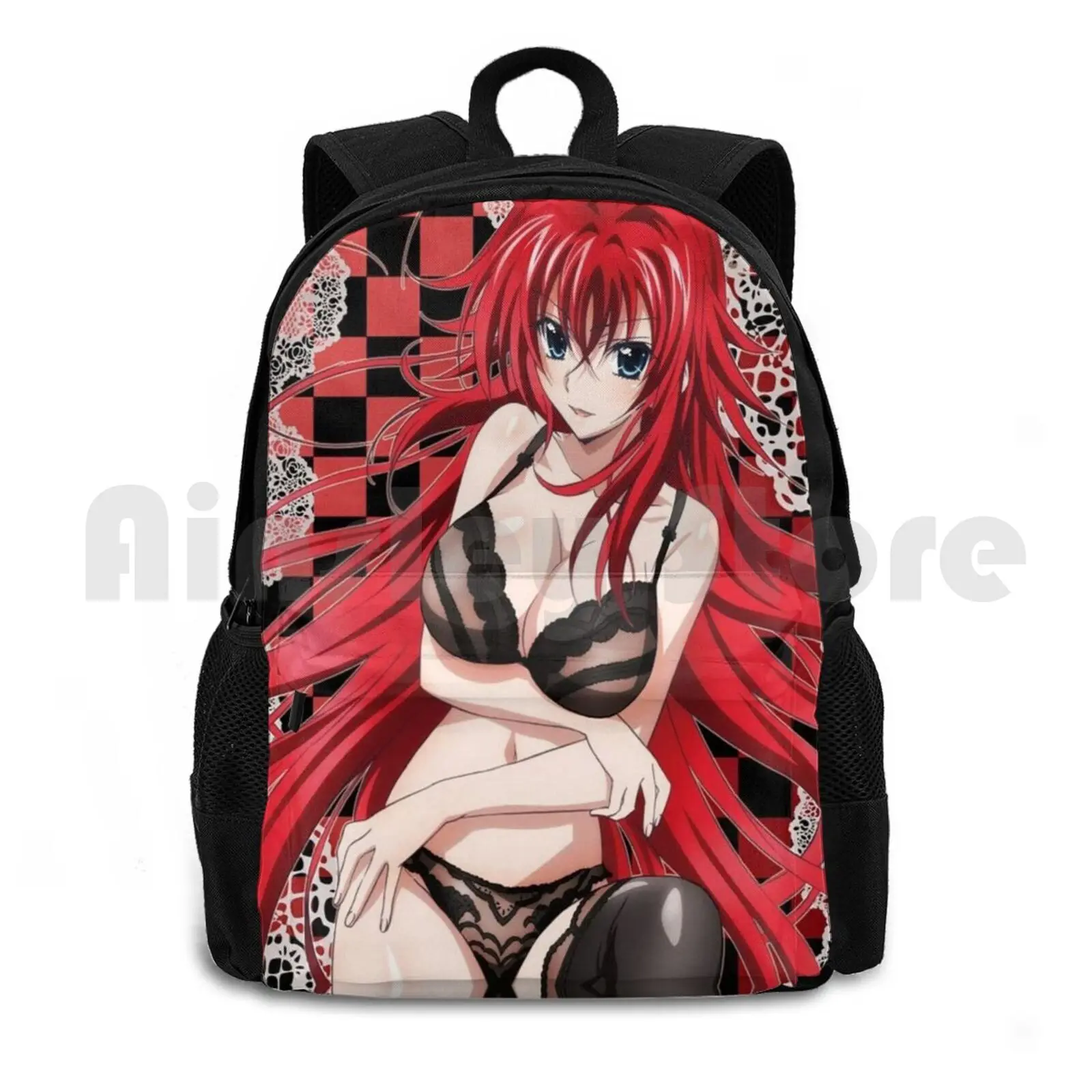 

Dxd-Rias Gremory Outdoor Hiking Backpack Waterproof Camping Travel Anime Manga Highschool Dxd High School Dxd Rias Rias Gremory