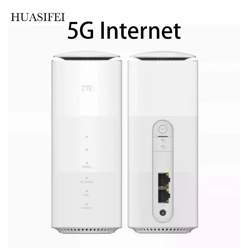 

ZTE фрезерный роутер Wi-Fi Φ hz 5G NR + LTE 5g Sub6G: n77 / 78/79/41 4G FDD: n1 / 3/5/8 / 28TDD: B34 / 39/40/41 роутер 4g sim-карта