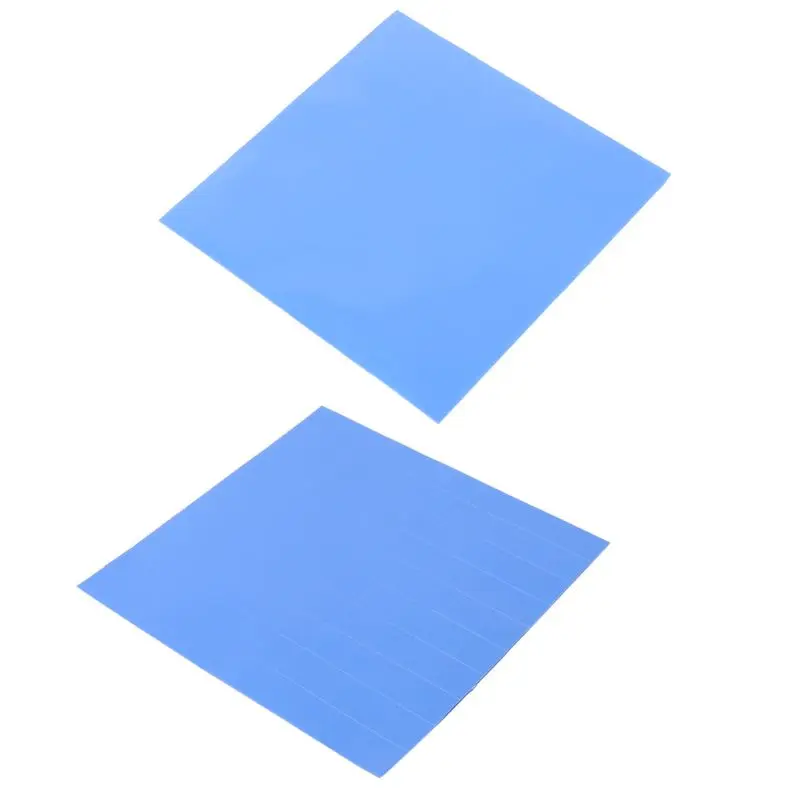 100mmx100mmx0.5mm 1Sheet/100PCS Thermal Pad GPU CPU Heatsink Cooling Conductive Silicone Pad