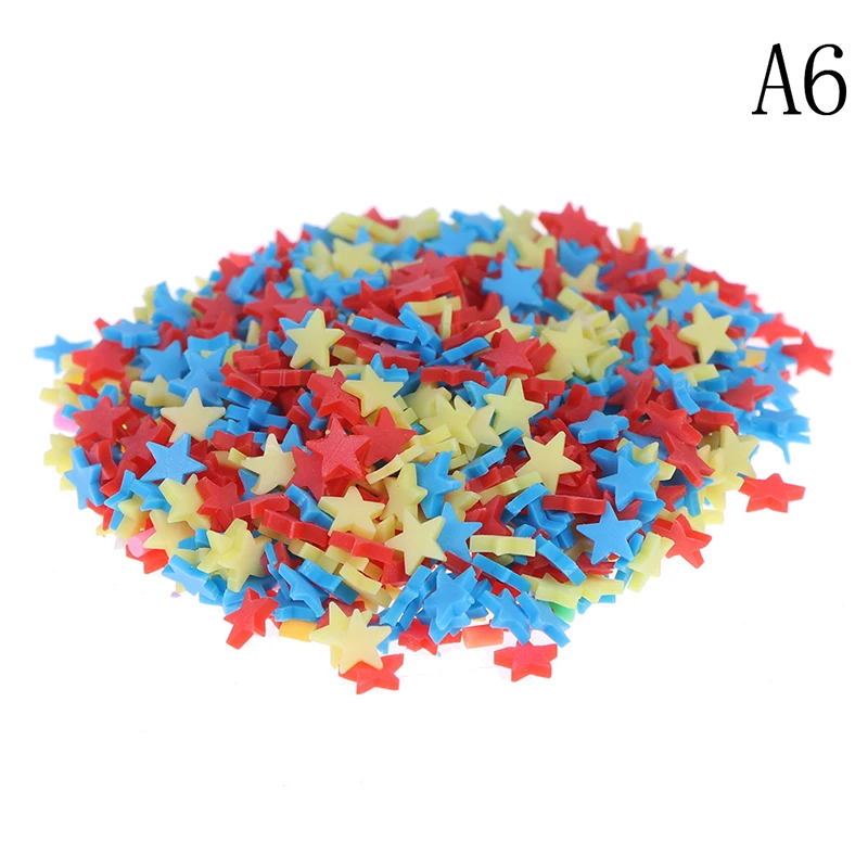 10g Fake Sprinkles Decoration For Slime Filler DIY Slime Supplies Simulation Candy Cake Dessert Toys Slime Mud Clay Accessories