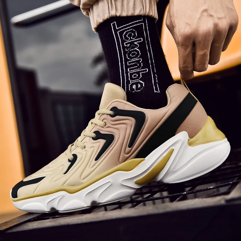 

2020 New Autumn Men's Shoes Korean VersionComfortable Trend All-match Men's Sports Shoes Outdoor Casual Running Shoes Men