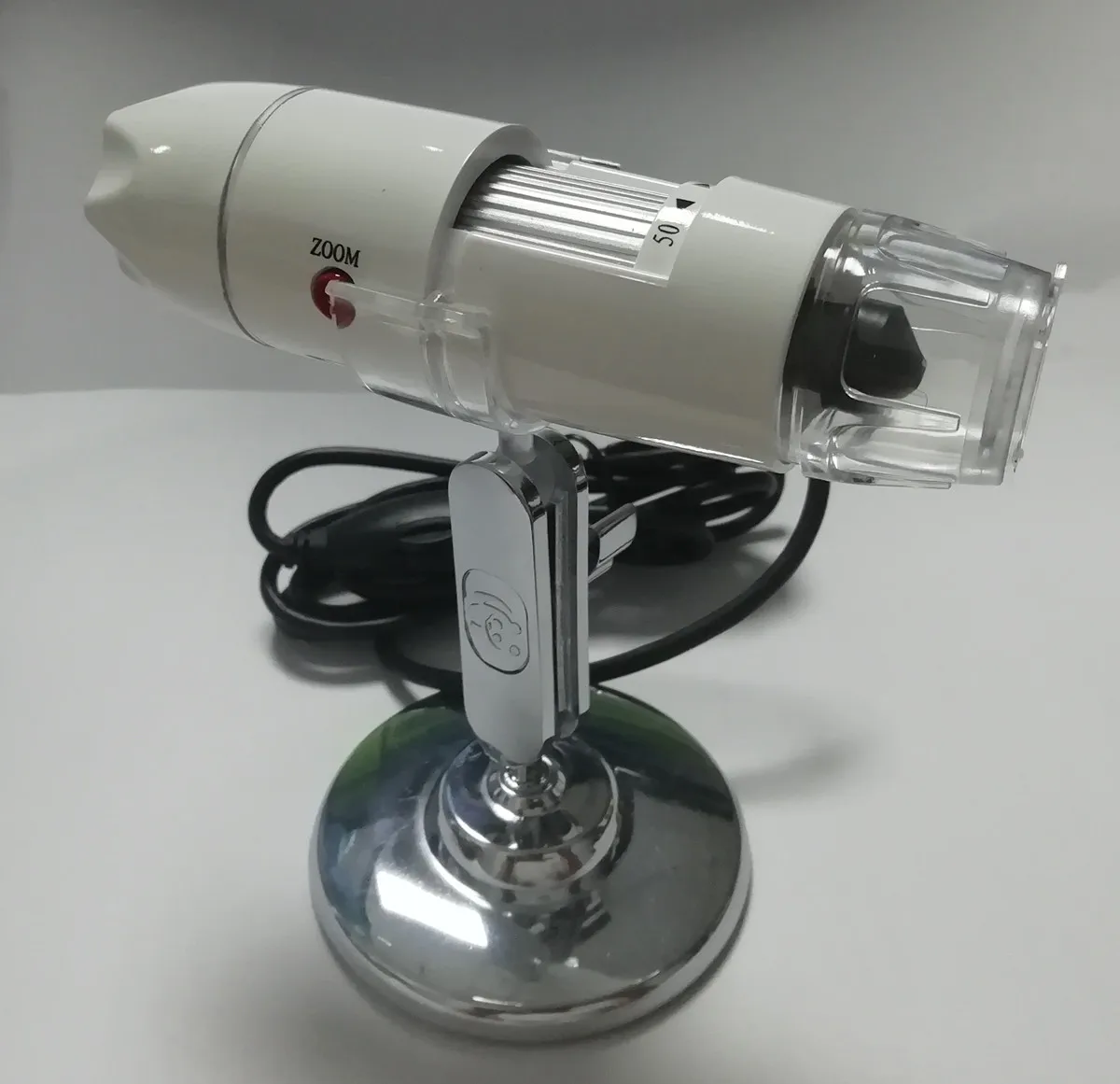 

White Color 1-500x USB/AV Microscope For Science Inspection Educational Handheld Endoscope Otoscope Camera