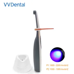 VVDental-Luz LED inalámbrica de curado, lámpara de 2200 Mw/cm2 para resaltar LV3, herramientas de odontología Dental, Resina