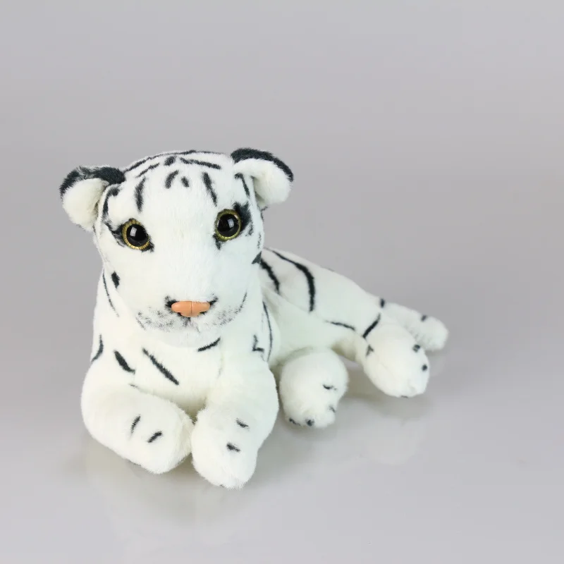 nuovo giocattolo bel cartone animato sdraiato tigre peluche bambola di cotone morbido giocattolo per bambini regalo di Natale b1288