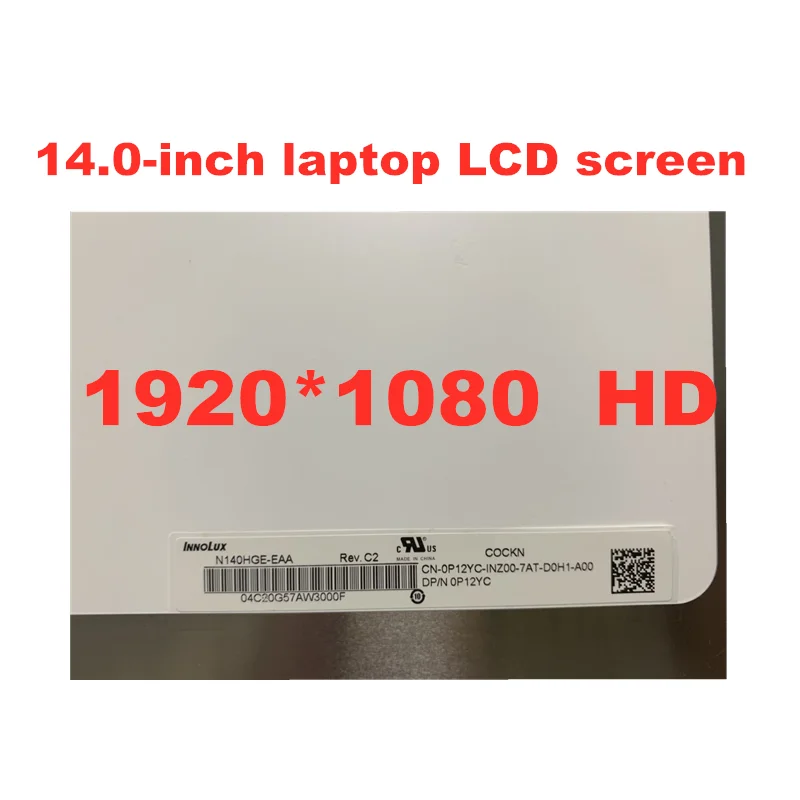 オリジナル14 "インチのラップトップlcd ledスクリーンマトリックス表示B140HTN01.4 HB140FH1-401 N140HGE-EA1 N140HGE-EBA N140HGE-EAA 30ピンedp