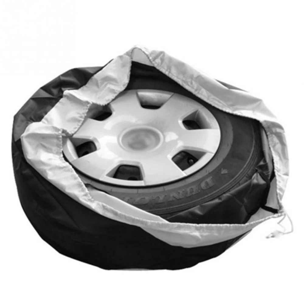 4Pcs Universal 13-19inch 16-20inch Car SUV Tire Cover Case Spare Tire Wheel Bag Tyre Spare Storage Oxford Polyester