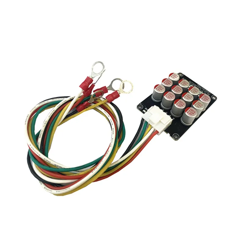 グループ全体バランサ 3s 4s 5AアクティブバランサコンデンサアクティブイコライザーLifepo4 リチウムリポRV1-8 銅ノーズワイヤーコネクタ
