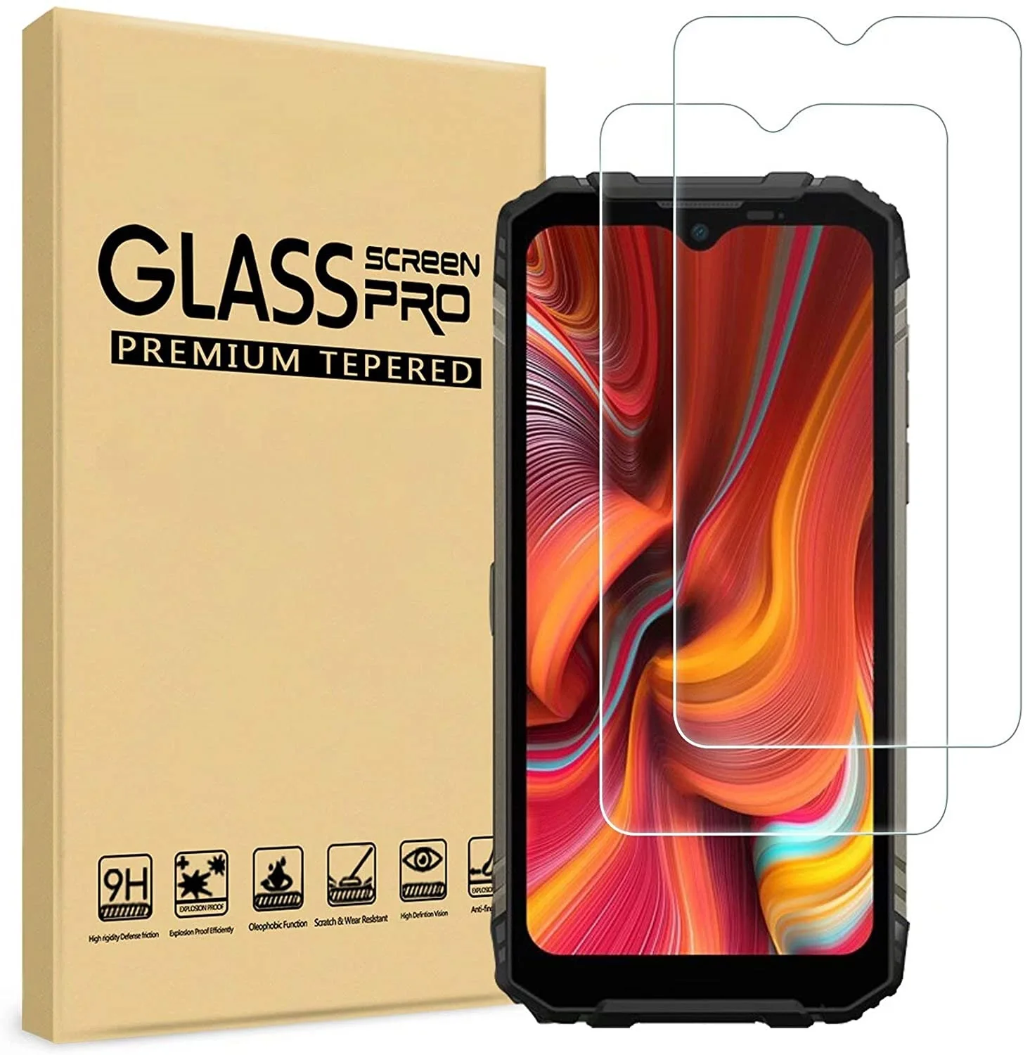 For Doogee S96 Pro Tempered Glass HD Protective ON S96Pro 6.22INCH Screen Protector Phone Cover Film