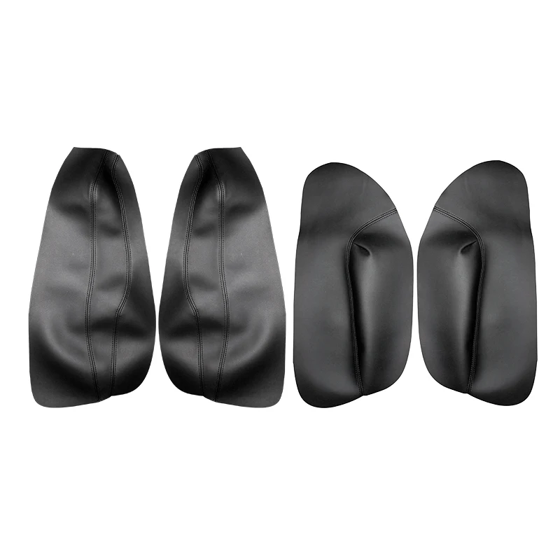 Interior Microfiber Leather Door Handle Armrest Panel Cover For Ford Mondeo 2007 2008 2009 2010 2011 2012