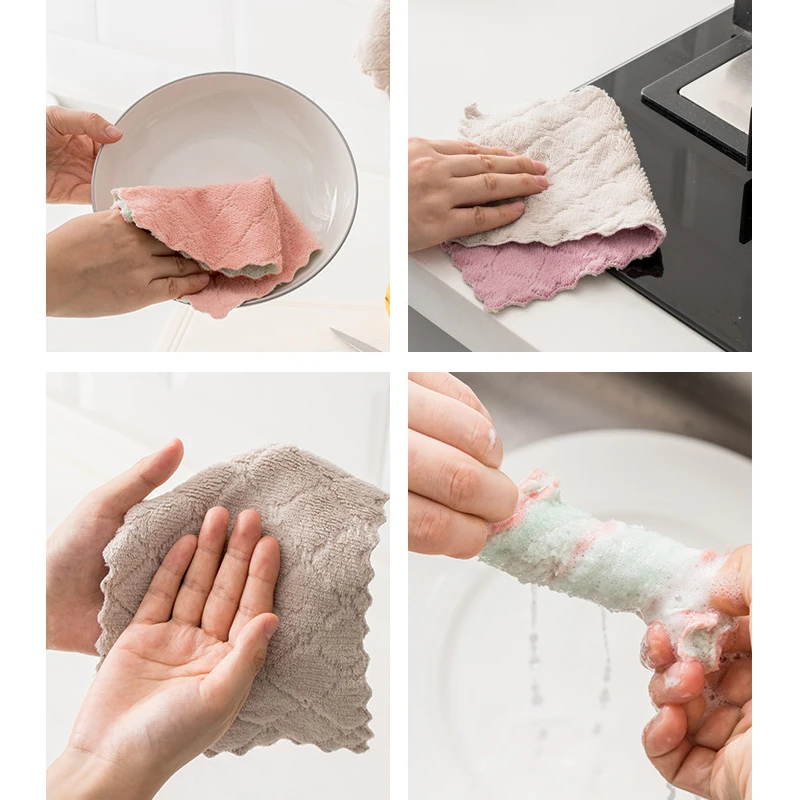 3 قطعة YOUPIN الأردن و جودي طبق الملابس المنزلية النفط تنظيف المطبخ خرقة المنزلية ماصة كسول المناشف لا الشعر متعددة الوظائف