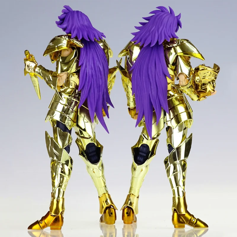 CS Model Saint Seiya Myth Cloth EX God Gemini Saga Double Set Metal Armor Gold Hades Gemini EX Zodiac Action Figure Model Toy