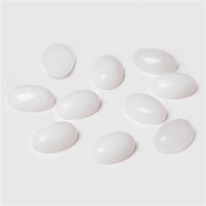 10pcs/lot Natural Stone Cabochon 8-25MM Tiger Eye Agat Oval Cameo Fit DIY Ring Earring Bracelet Necklace Making Jewelry Finding