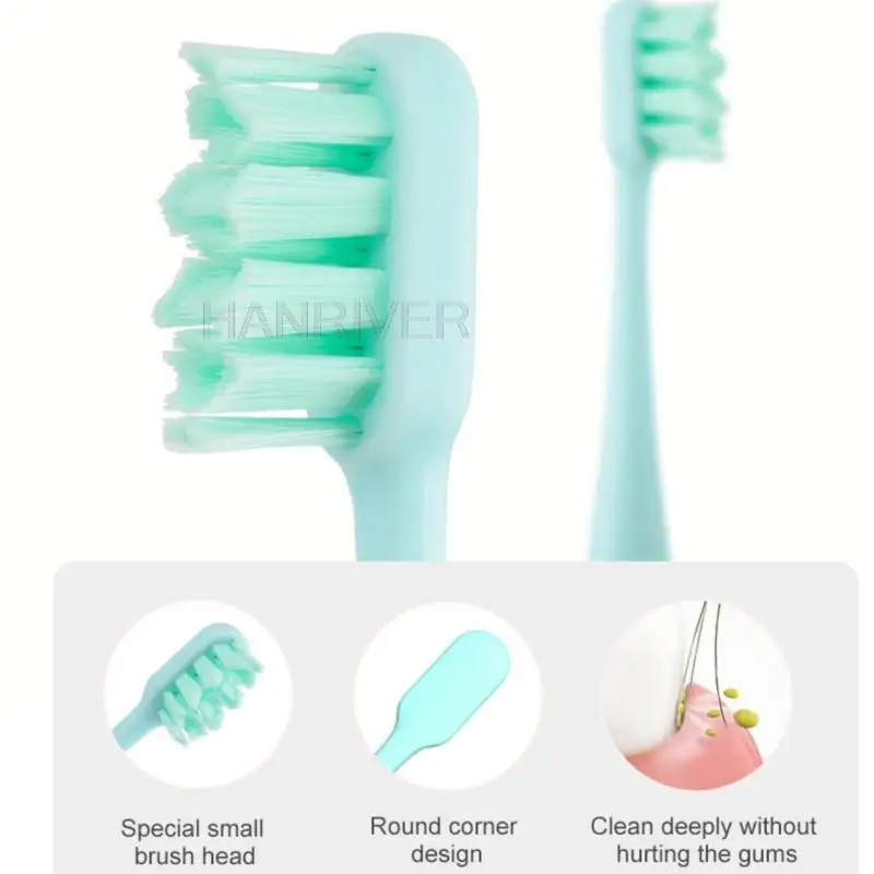 Электрическая зубная щетка на батарейках Soinc, вибрационная, Сверхтонкая, с мягкой щетиной, водонепроницаемая зубная щетка IPX