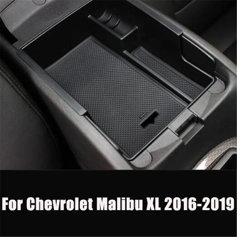 For Chevrolet Equinox Captiva Malibu XL  Armrest Storage Box Central Console Organzier Stowing Tidying Storage Coin Cup Holder