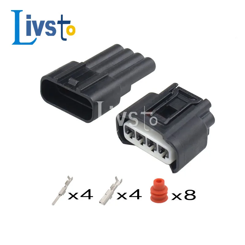 4 Pin Waterproof Ignition Coil Electrical Connector Plug 90980-11885 For Toyota Lexus Camry Corolla Rav4 Highlander