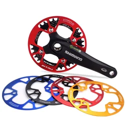 104BCD MTB Bike Chainring pokrywa ochronna 32T/34T 36T/38T/40T/42T rowerowa zębatka mechanizm korbowy osłona koła łańcuchowego Protector