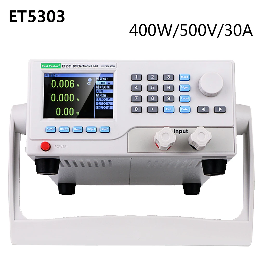 400W 500V 30A pojedynczy/podwójny kanał zawód Tester pojemności baterii DC programowalny obciążenie Tester baterii 150V/60A