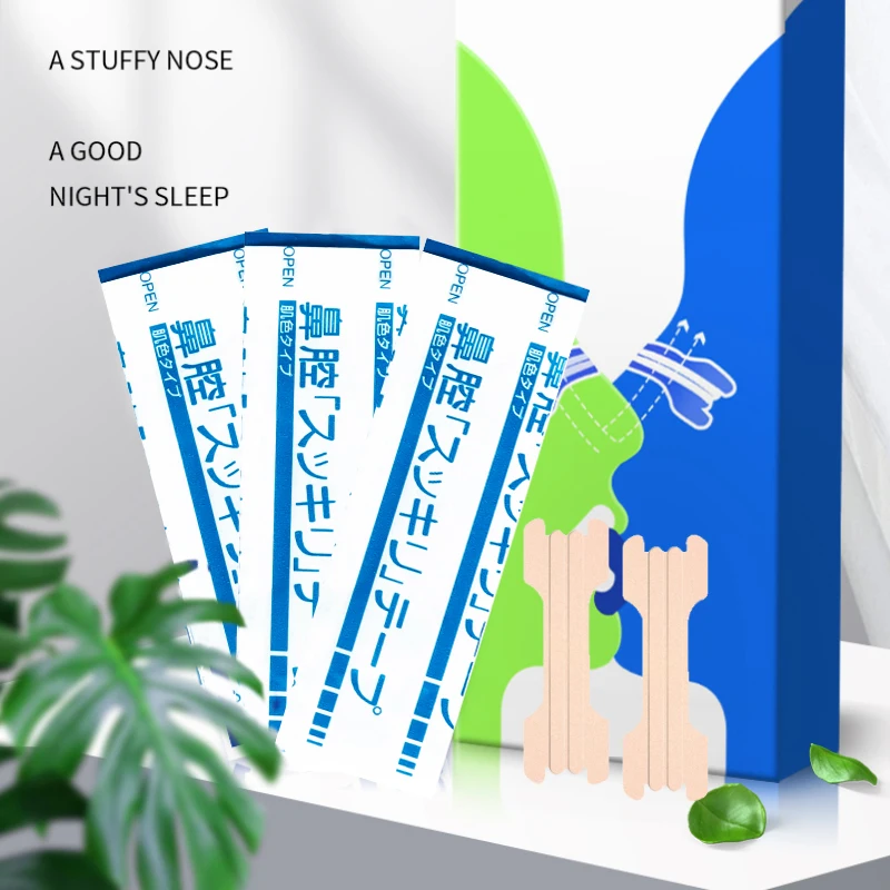 1/12/36/60pcs Nose Rhinitis Strips Relief Nasal Congestion Snore Stopper Plaster Anti Snoring Stickers Nasal Strips Health Care