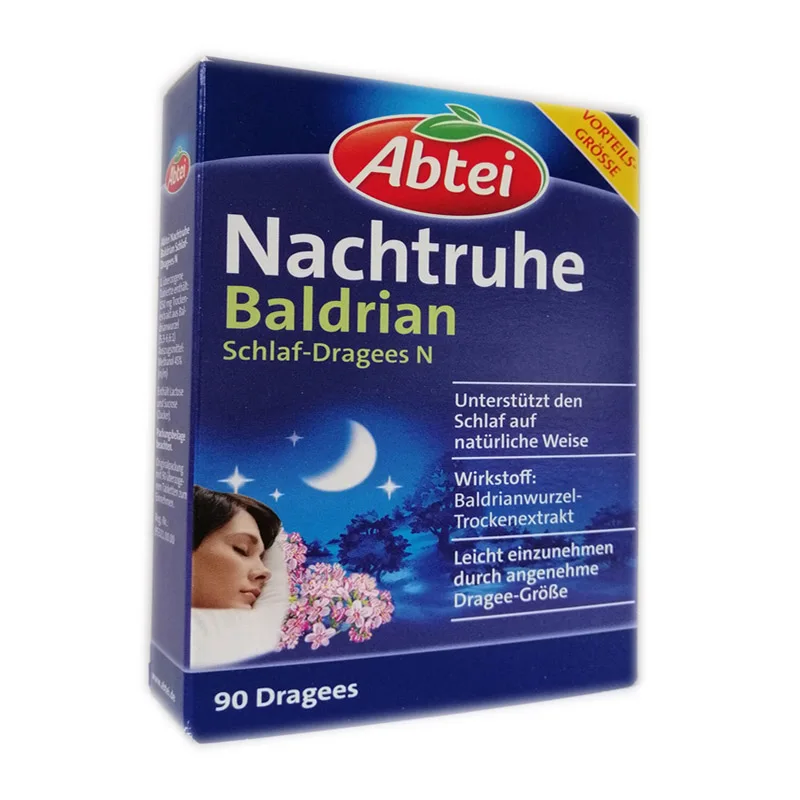 

Free shipping nachtruhe baldrian schlaf-dragees N 90 dragees