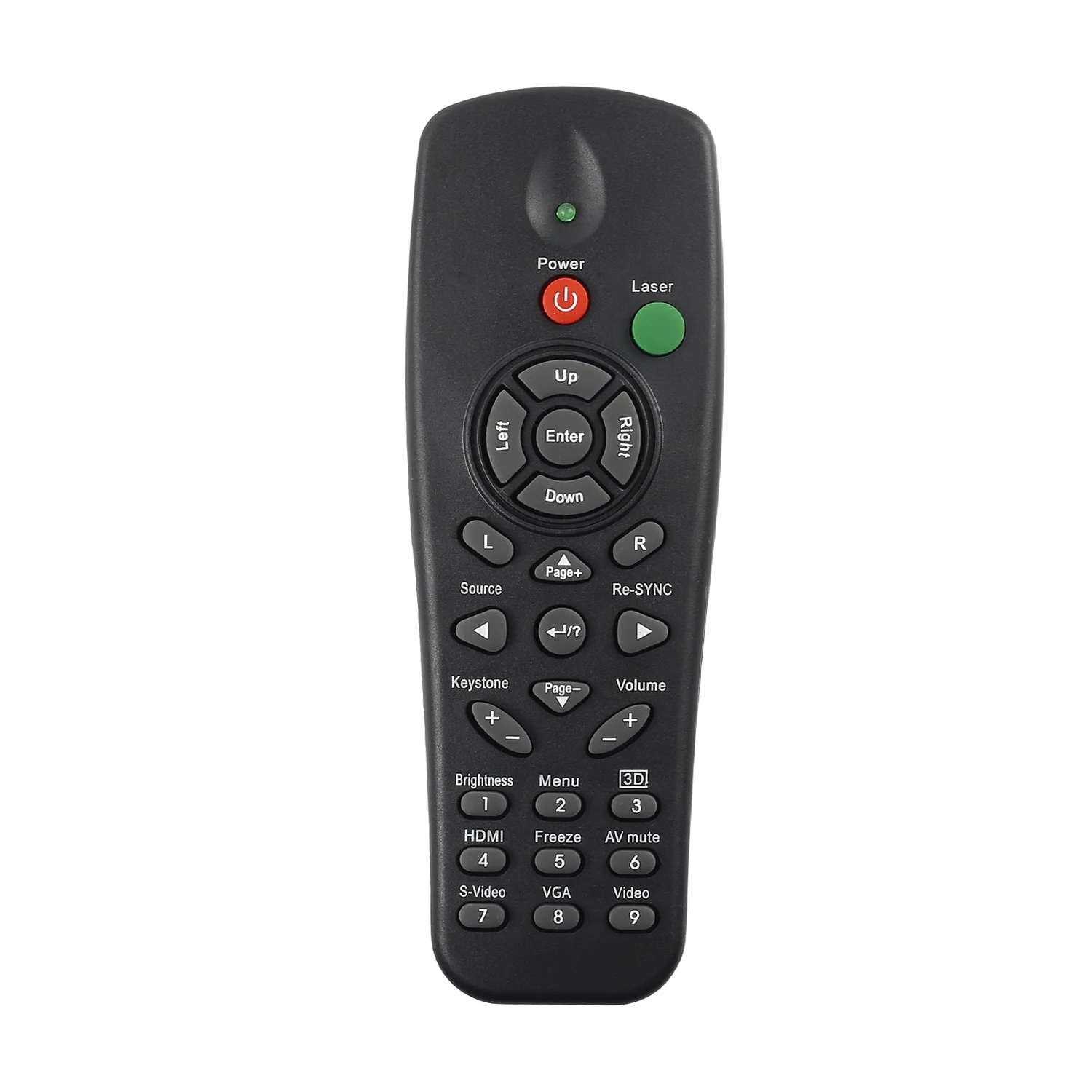 New Remote Control Use for Optoma Projector DS322 DS317 DS316 DS219 DS216 DS211 DS306 DS671 ES530 ES529 ES521 ES522 ES520 ES531