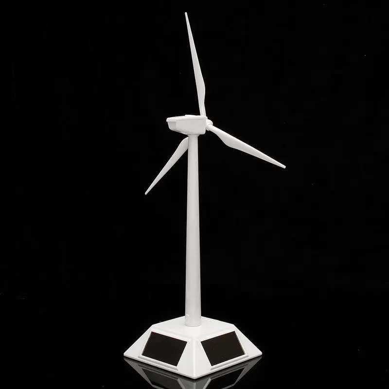 1pcs Solar Wind Generator Model and Exhibition Stand Windmill Educational Assembly Kit Desktop Decoration