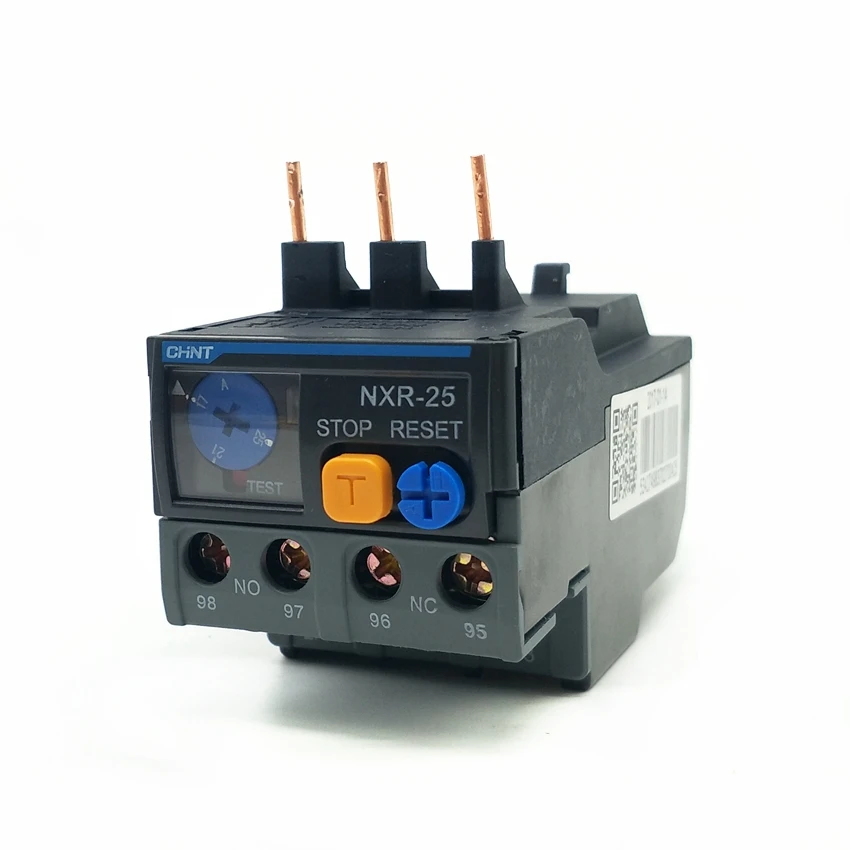 CHINT Relay NXR-25 series Thermal Overload Relay Assemble with NXC series Contactor 9-13A 12-18A 17-25A