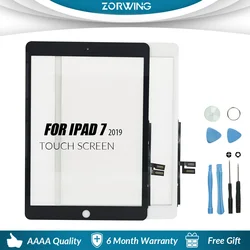 Ekran dotykowy dla iPad 7/8 2019/2010 A2197 A2200 A2198 A2270 A2428 A2429 A2430 szklany Digitizer Panel LCD wyświetlacz zewnętrzny czujnik