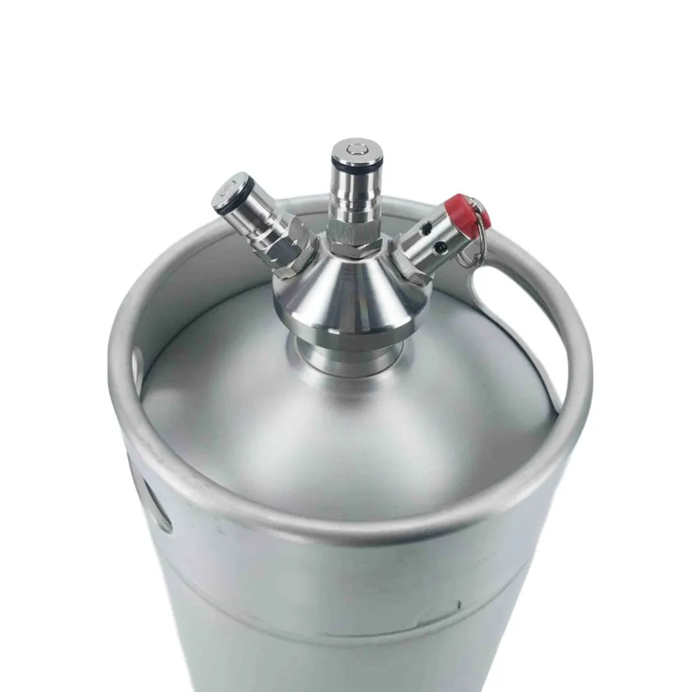 KegLand Mini Keg - Ball Lock Tapping Head (with Silicone Dip Tube) Beer Home Brewing