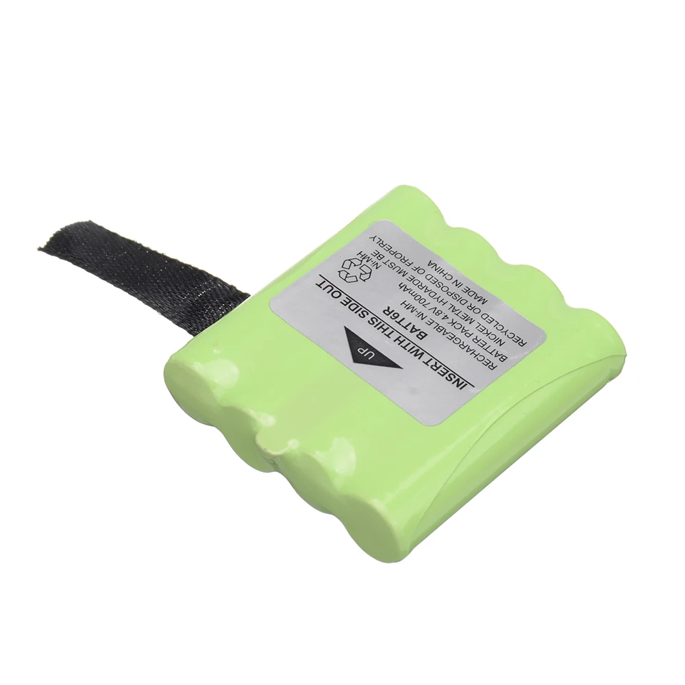 4.8V 700mAh Rechargeable 2 Way Radio Battery for Midland BATT6R NI-MH Replacement Battery for LXT535 LXT326 LXT560 LXT500