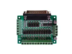 CNC Parallel Interface Board Photoelectric Isolation (support KCAM4, EMC2 / Linuxcnc)