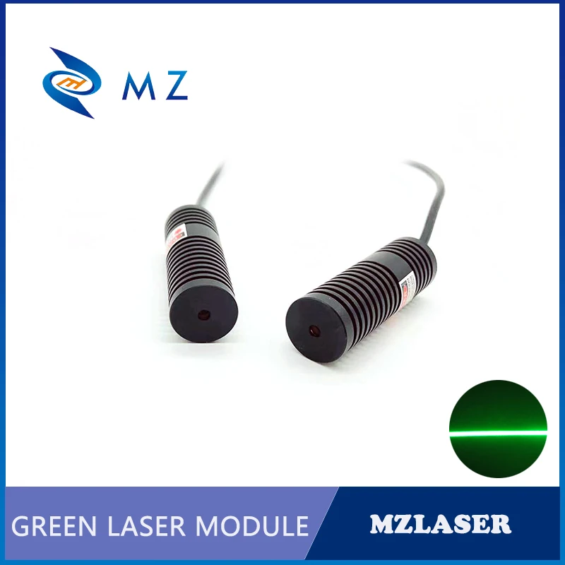 520nm 120mw 100mw 80mw 50mw 110deg with Thin Beam Green Line Laser Module For Room Escape/ Maze props/ Bar Dance Lamp