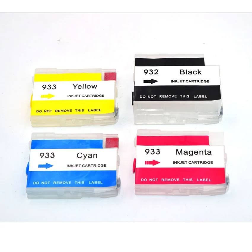 BOMA.LTD 932 933 932XL 933XL Emlpty Refill Ink Cartridge for HP932 933 7510 7512 7600 6100 6600 6700 7610 7110 7612 Printer