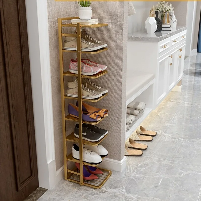 Multi-layer Simple Shoe Rack Easy To Install Shoes Organizer Space-saving Entryway Shoe-shelf Furniture for Home Shoe Cabinets