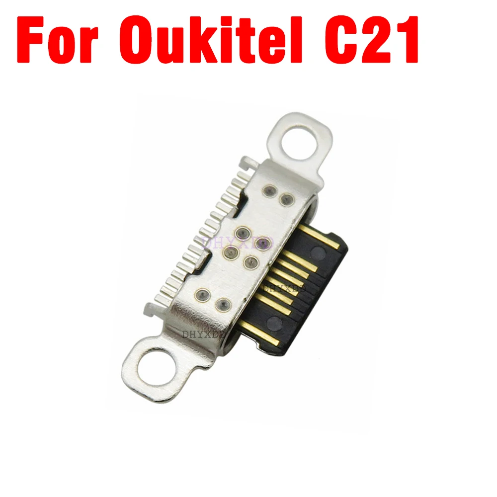 10Pcs USB Charger Charging Dock Port Connector For OUKITEL C21 C18 Pro C18Pro Type C Contact Socket Jack Plug