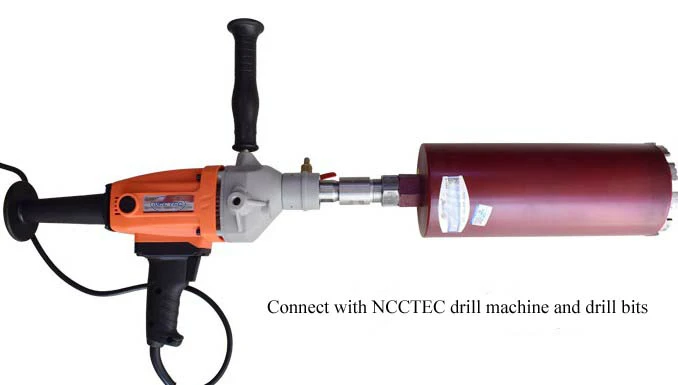 Imagem -03 - Conector Adaptador para Diamond Drill Machine Núcleo Brocas Extensão Rod Adaptação Unc Fêmea para M33 Rosca Masculina 11 47