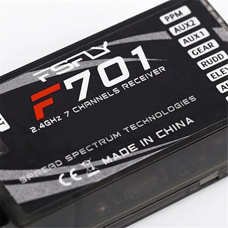 F701 RC Receiver PPM 2.4GHz 7CH DSMX DSM2 Spread Better Than Spektrum AR7000 For DX7 DX8 JR Transmitter for Helicopter