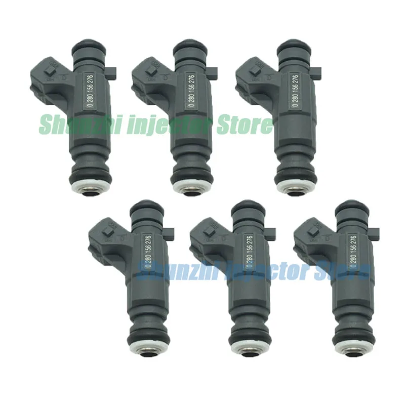 6pcs Fuel Injector Nozzle For Jinbei Grace Yangtze Zhongxing pickup OEM: 0280156276