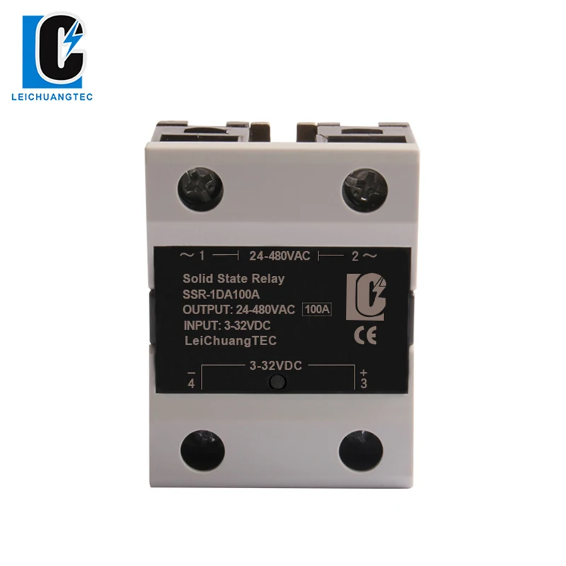 SSR  DC TO AC  AC To AC DC To DC Single Phase Solid State Relay 10A 25A 40A 60A 80A 100A 120A 180DD 240DD