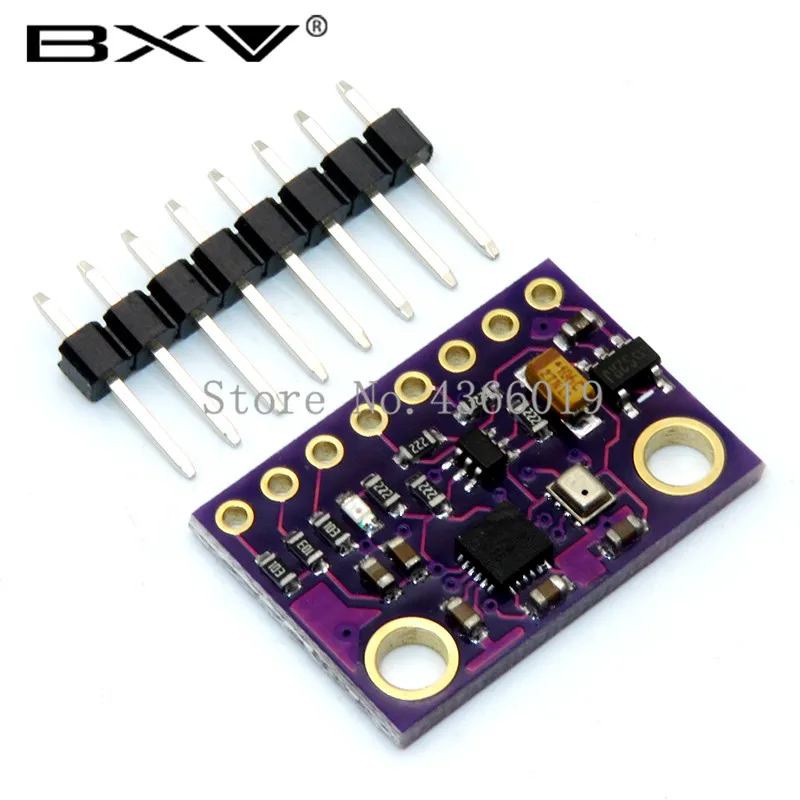 MPU-9250 MPU9250 BMP280 SPI IIC/I2C 10DOF Acceleration Gyroscope Compass 9-Axis Sensor Board Module GY-91 3-5V