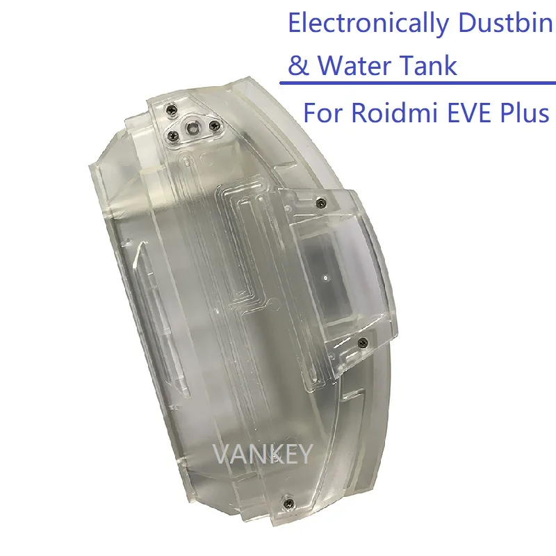 جديد الأصلي 2 في 1 مزبلة و خزان المياه ل Roidmi حواء زائد كنس جهاز آلي لتنظيف الأتربة الغيار حواء صندوق المياه إلكترونيا
