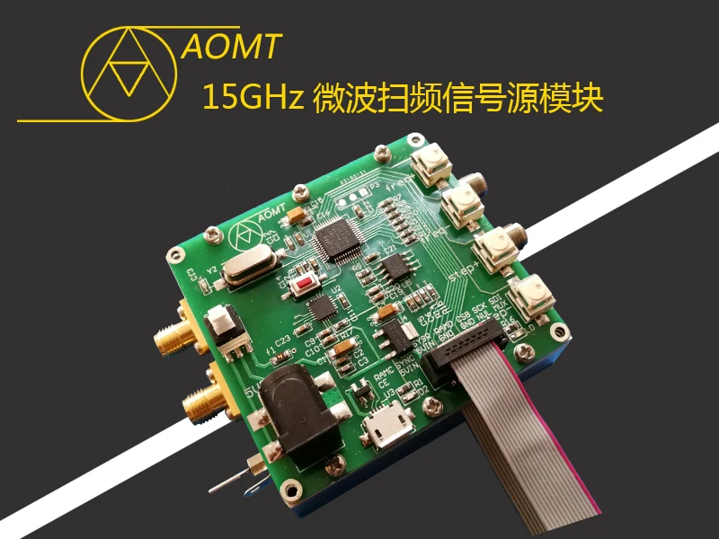 LMX2594 Frequency Synthesizer Development Board PLL Phase Locked Loop 10M-15G High Frequency Microwave Signal Source