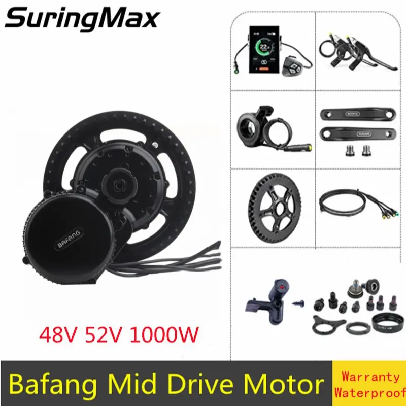 

Ebike Bafang 8Fun Motor BBSHD 48V 52V 1000W Mid Drive Motor Electric Bicycle Bike Conversion Kit