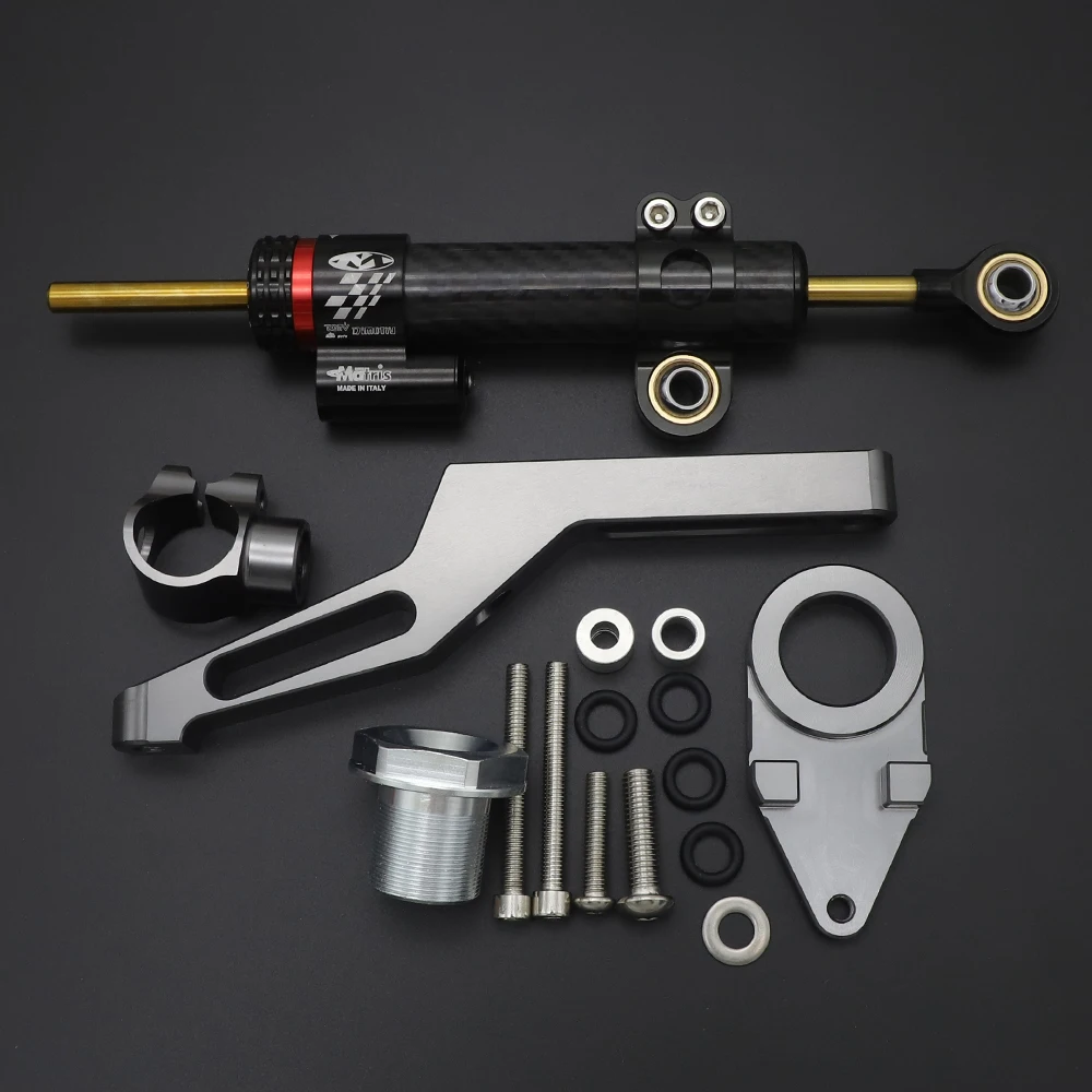Für Kawasaki Ninja ZX-6R ZX6R 636cc 2009-2025 Motorrad Zubehör NINJA ZX 6R Lenkung Dämpfer Halterung Mount Kit