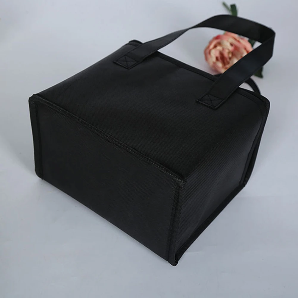 Portable Can Cooler Pack Takeaway Food Packing Container Thermal Insulated Lunch Bag Portable Solid Color Thermal Insulated Can