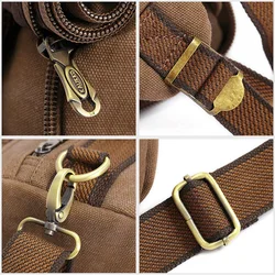 Men Climbing Camping Hiking Hunting Sports Bag vintage canvas laptop backpack Treakking Rucksack Tactial Backpacks
