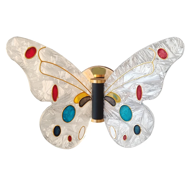 

Акриловая настенная лампа в скандинавском стиле, простой современный светодиодный прикроватный светильник, креативный настенный светильник для телевизора, кабинета, гостиной, Кабинета