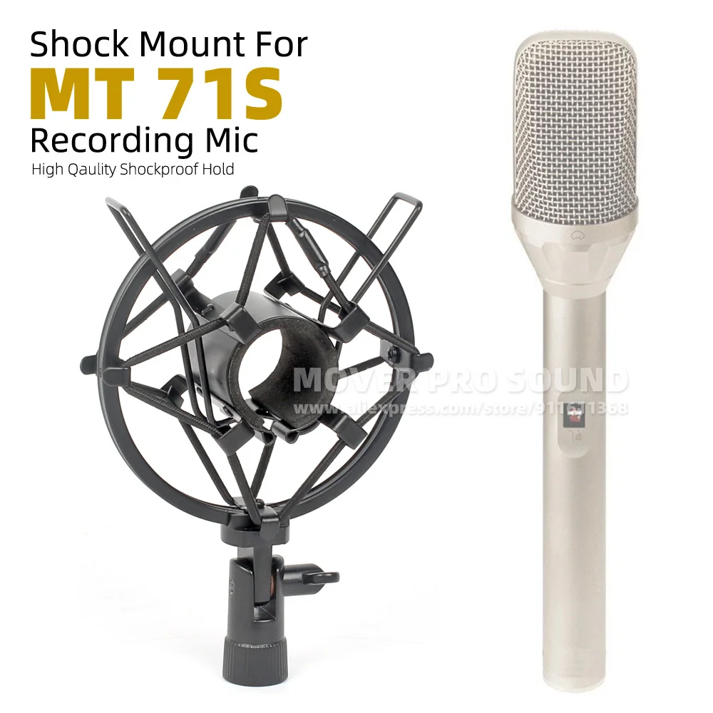 

Suspension Microphone Shock Mount Stand Spider Shockproof Anti Vibration Mic Holder For MG Microtech Gefell MT71S MT 71S 71 S