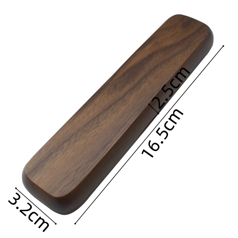 Handmade Natural Wooden Pen Box Walnut Wood Pencilcase Portable Magnet Fixed Storage Box For One Pen Office School Supplies Gift images - 6