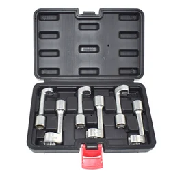 6pcs Diesel Fuel Injector Line Injection Socket Tool Set 1/2